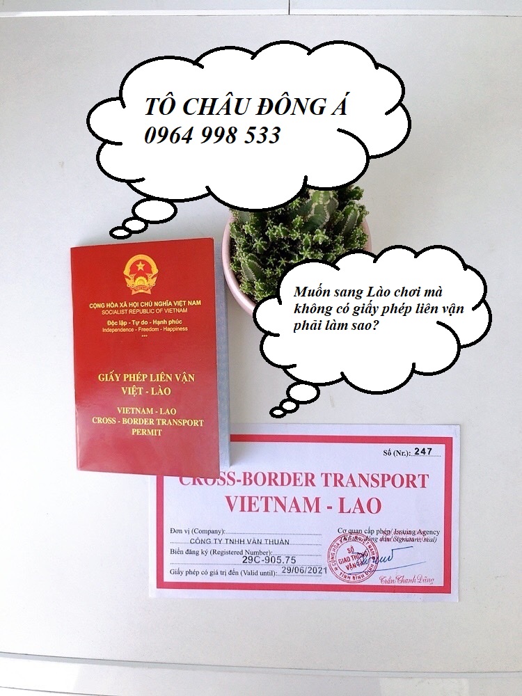 giấy phép liên vận Việt Nam - Lào