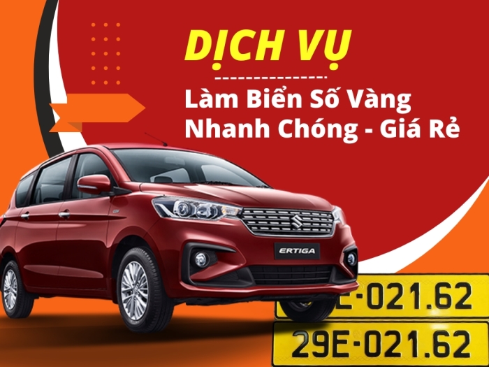 Đổi Biển Vàng Ô Tô