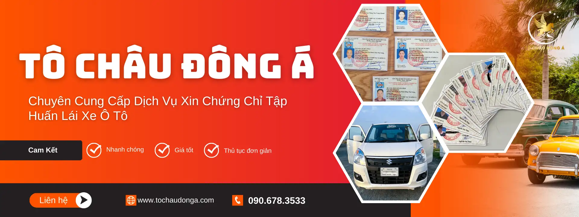 chung chi tap huan lai xe o to